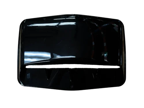 Toma de Aire Decorativa para Capó "Racing Style" - Negro Brillante (Universal)