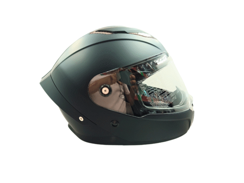 Casco Integral Molixing Negro Mate – Doble Visor DOT