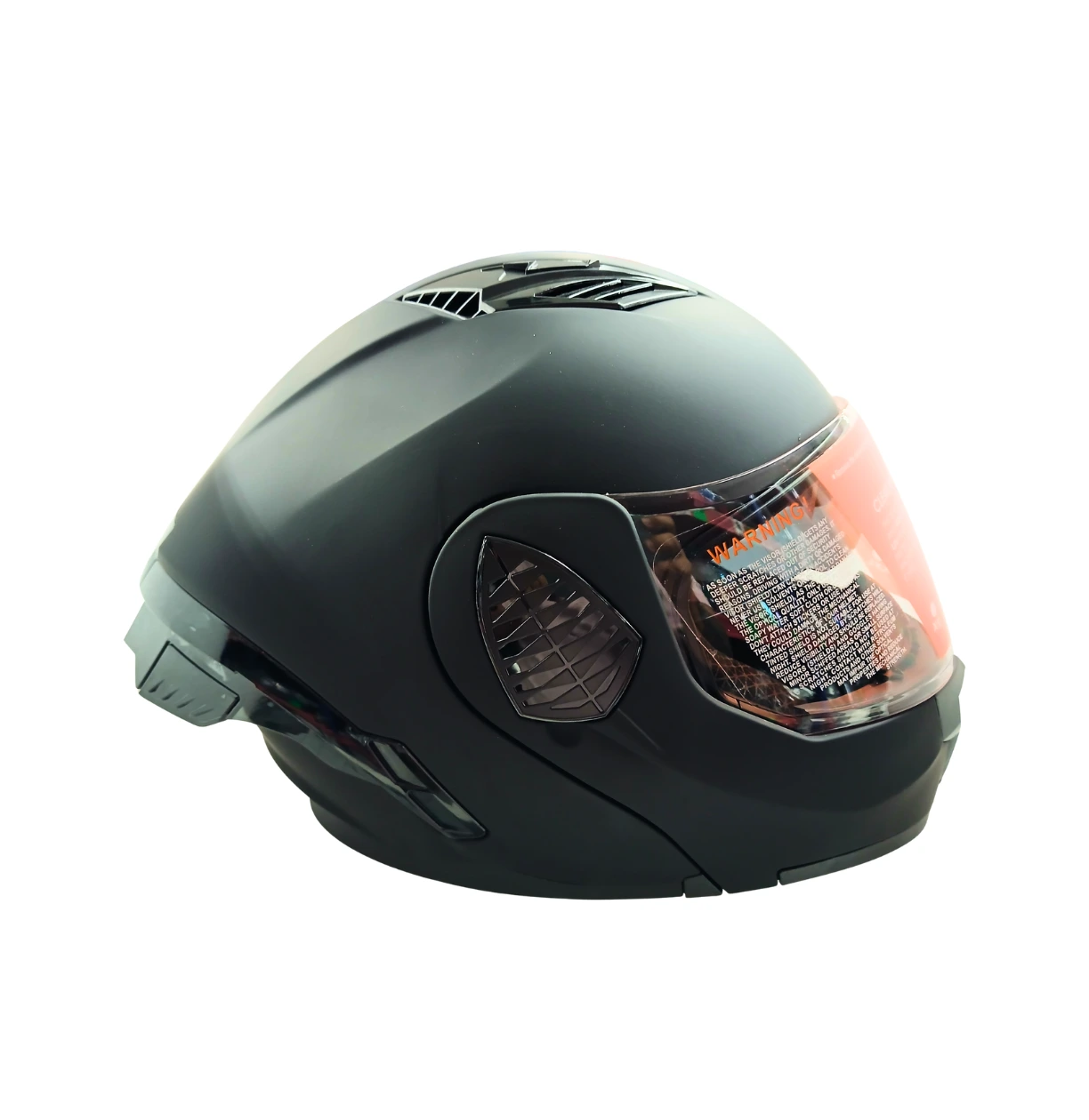 Casco Modular Doble Propósito Negro Mate con Doble Visor – Certificado DOT